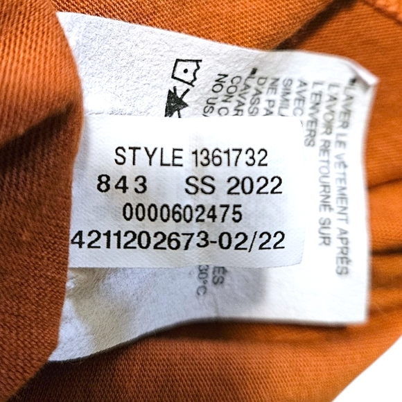 Under Armour Mens T-Shirt Project Rock Iron Paradise Sz S Rust Bull Flame SS22 - Picture 8 of 11